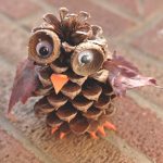 pinecone-owl-christmas-craft-decor-ideas