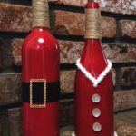 wine-bottle-vases-diy-christmas-crafts