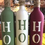 wine-bottle-vases-for-christmas-decor