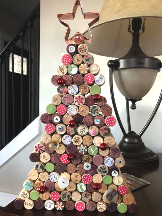 christmas craft ideas 2020 Wine Cork Christmas Tree Diy Crafts 2020 Ecemella christmas craft ideas 2020