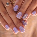 lilac-gold-nail-art-idea-winter-nail-art-design-trends