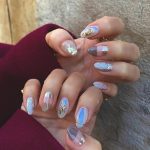metallic-detailed-nail-art-idea-winter-nail-trends