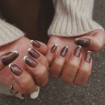 metallic-silver-french-mani-nail-art-2020-nails-trends