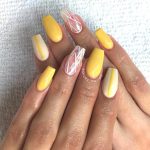 pastel-yellow-nail-art-idea-2020