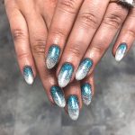 sparkly-blue-white-ombre-nail-art-trend-idea