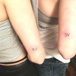 bff-initial-matching-tattoo-idea