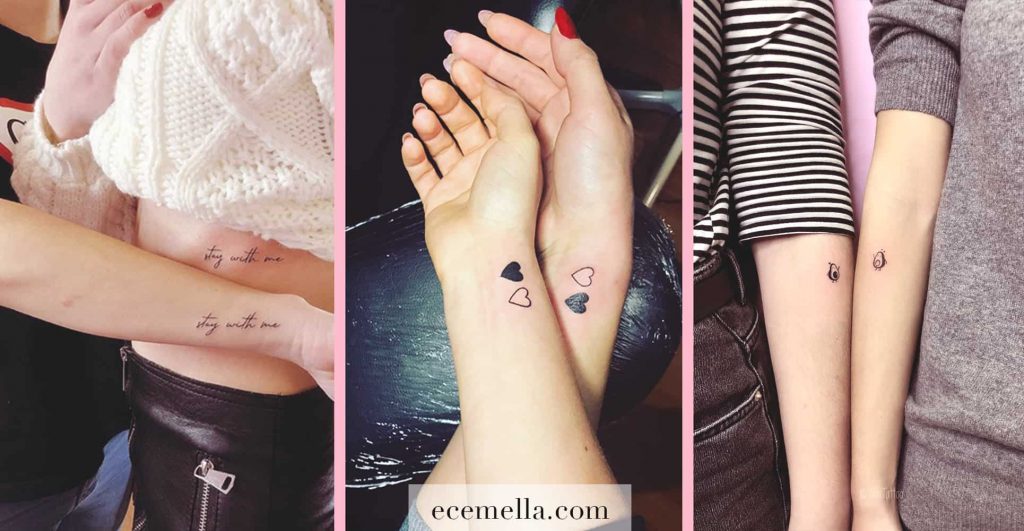 72 Creative Matching Best Friend Tattoos That Are Super Cute | Ecemella