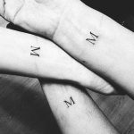 matching-bff-initials-tattoos