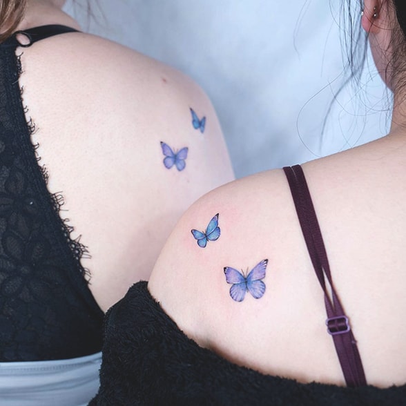 72 Creative Matching Best Friend Tattoos In 2020 That Are Super Cute