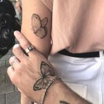 matching-butterfly-tattoo-idea