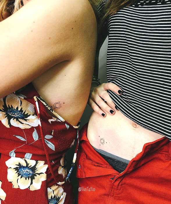 72 Creative Matching Best Friend Tattoos In 2020 That Are Super Cute