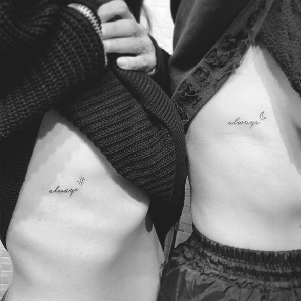72 Creative Matching Best Friend Tattoos In 2020 That Are Super Cute