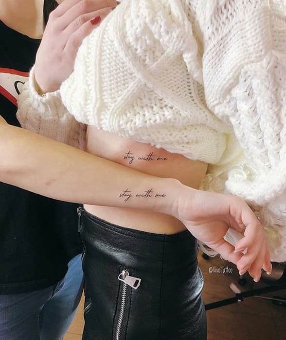 72 Creative Matching Best Friend Tattoos In 2020 That Are Super Cute