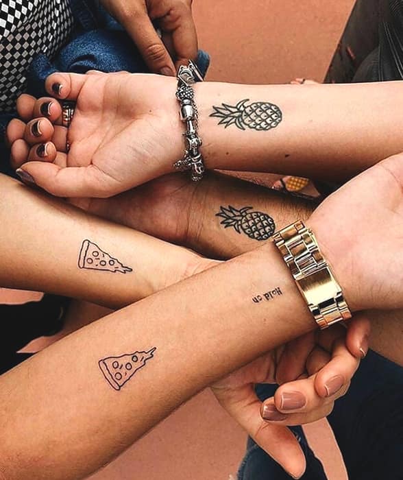 72 Creative Matching Best Friend Tattoos In 2020 That Are Super Cute