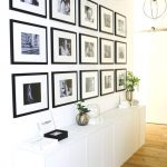 black-and-white-photos-wall-decor-idea