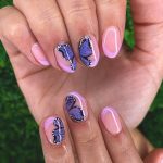 butterfly-french-nail-art-idea