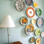 ceramic-plates-hang-wall-decor-idea