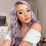 lilac-hair-with-dark-roots-2020-hair-color-ideas