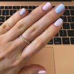 neutral-pastel-rainbow-nail-art-idea