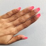 nude-to-neon-ombre-nail-art-idea