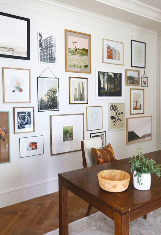 How To Decorate Your Blank Walls: 17 Inspirational Chic Ideas