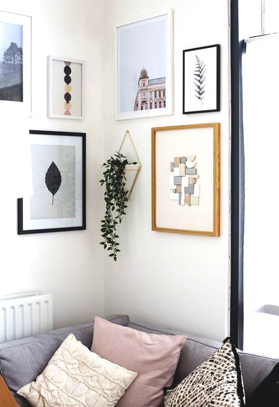 How To Decorate Your Blank Walls: 17 Inspirational Chic Ideas