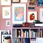 pink-photo-gallery-wall-idea