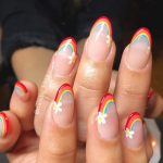 rainbow-french-manicure-spring-nail-art-ideas