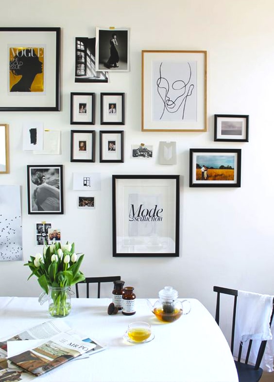 How To Decorate Your Blank Walls: 17 Inspirational Chic Ideas