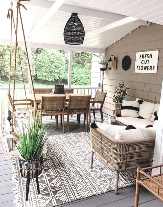 12 Inspiring Patio Ideas For A Dreamy Outdoor Space of Your Home