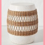 rattan-wrapped-stooL