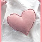velvet-pink-heart-pillow