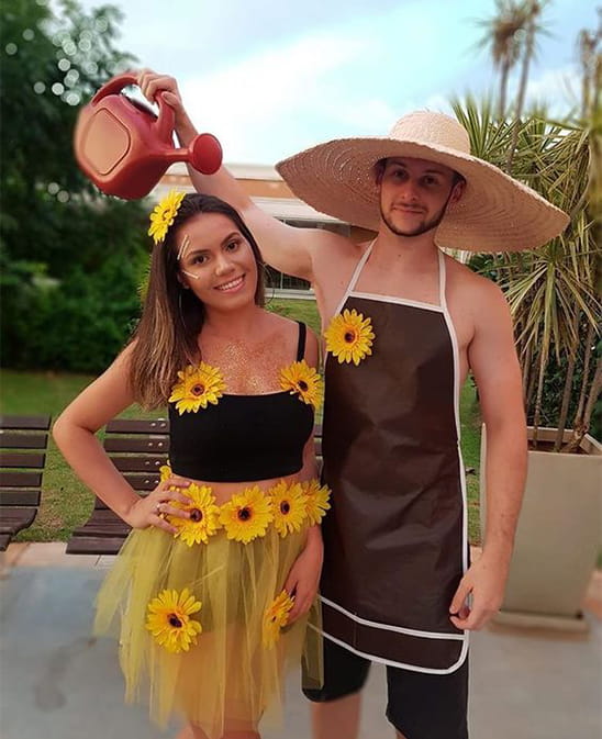 14 Affordable & Cute DIY Halloween Costumes for Couples