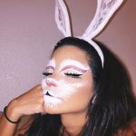 bunny-halloween-makeup-idea