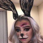 bunny-halloween-makeup-look