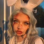 halloween-bunny-makeup-idea
