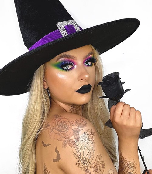 30+ Hauntedly Pretty Halloween Makeup Looks That Will Level Up Your Costume