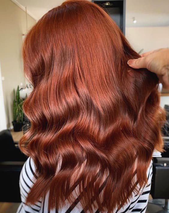 vibrant-red-hair-color-trends-2021 | Ecemella