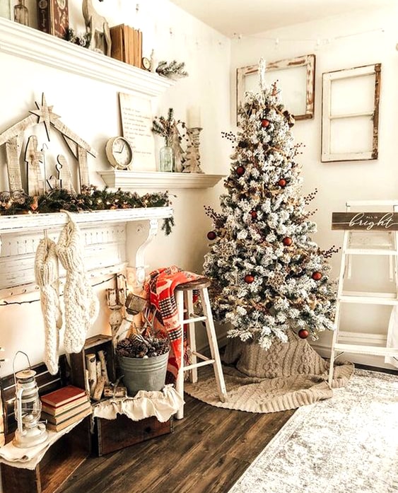 32 Merriest Living Room Decoration Ideas For Christmas