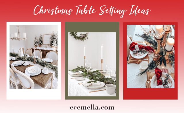 32 Festive Christmas Table Setting Ideas That Bring The Holiday Joy