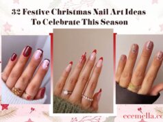 32 Festive Christmas Nail Art Ideas To Celebrate This Season 32 Festive Christmas Nail Art Ideas To Celebrate This Season