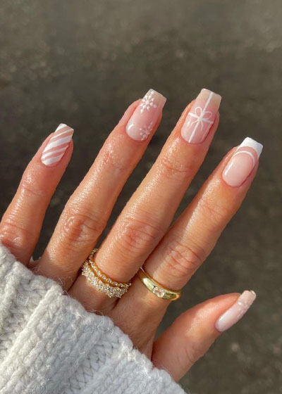 32 Festive Christmas Nail Art Ideas To Celebrate This Season